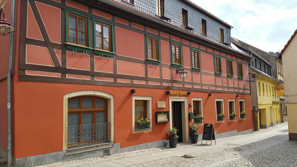 Gasthaus& Pension Zum Roten Haus Bad Schandau Dış mekan fotoğraf