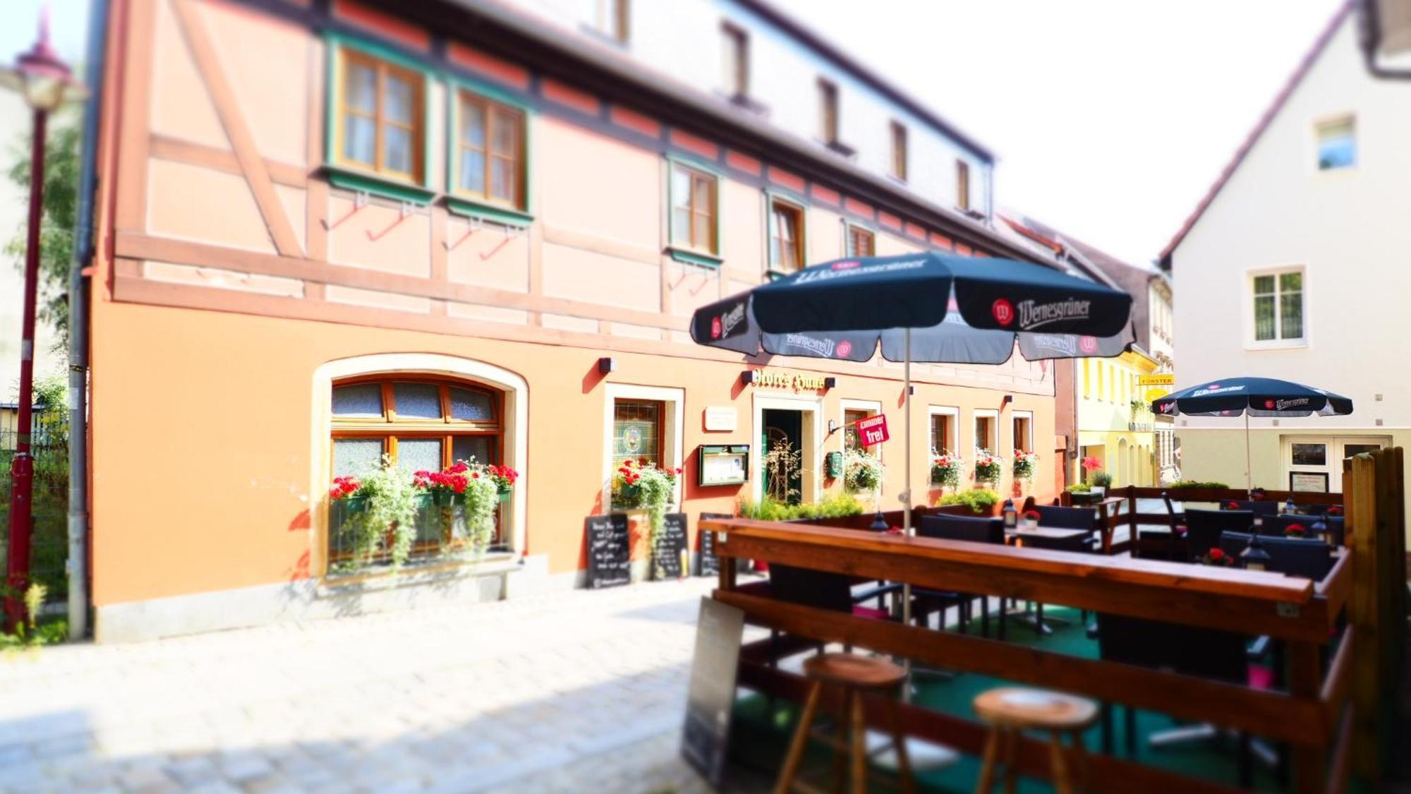Gasthaus& Pension Zum Roten Haus Bad Schandau Dış mekan fotoğraf